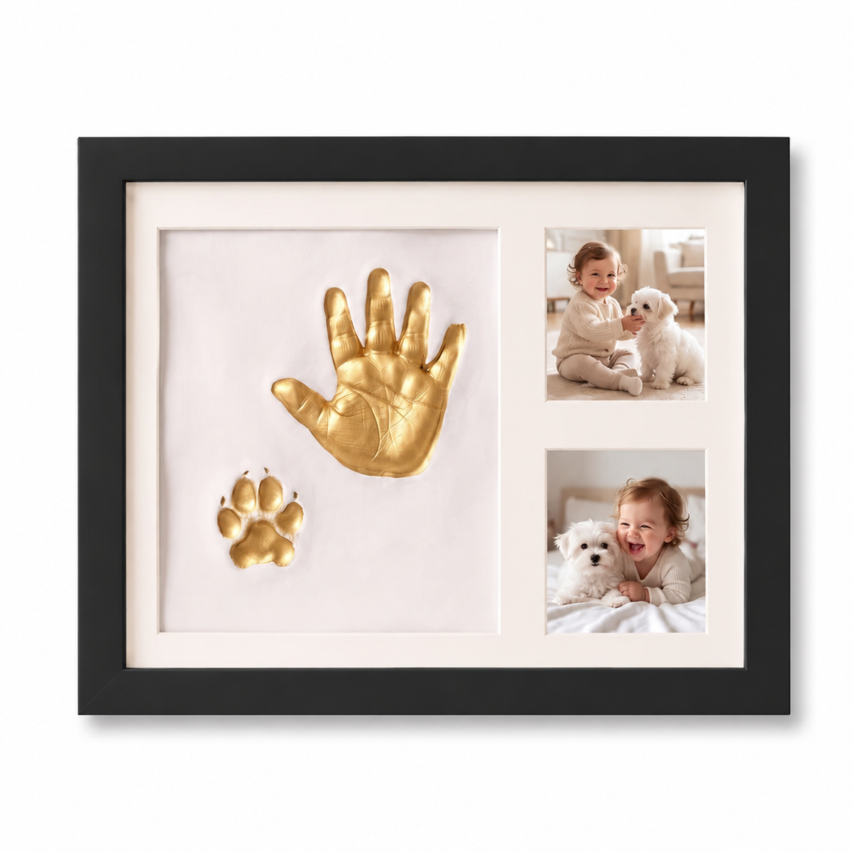 Baby & Pet Paw Print Keepsake Frame – A Forever Memory of Your Little Loves