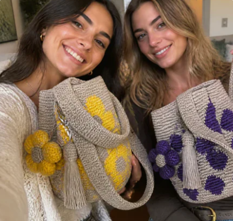 Flower Crochet Bag