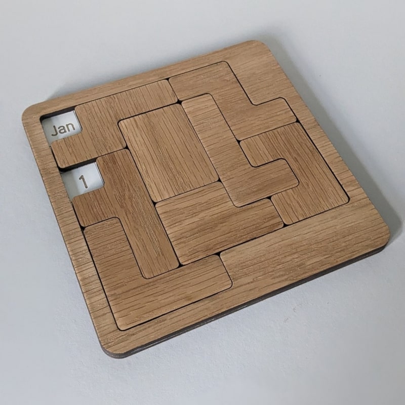 Daily Puzzle Calendar