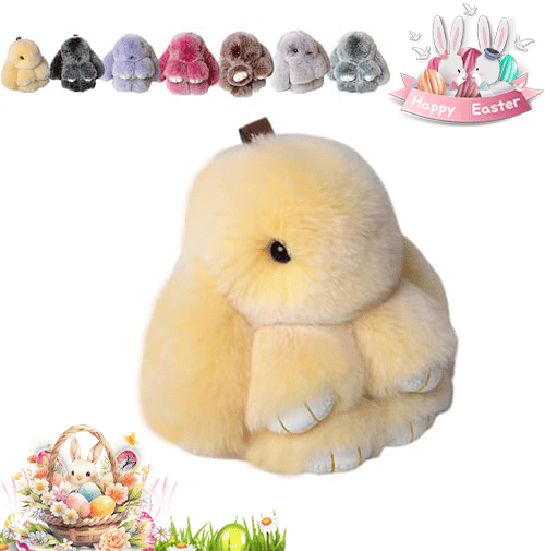 🐰Easter Cute Bunny Plush Keychain