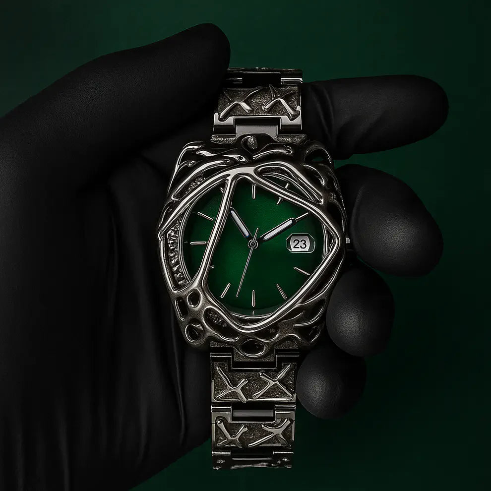 Y2K Claw Design Waterproof Quartz Watch with Luminous Dial