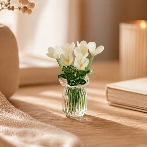 Miniature Forever Flowers | Mini Glass Flower Bouquet Gift