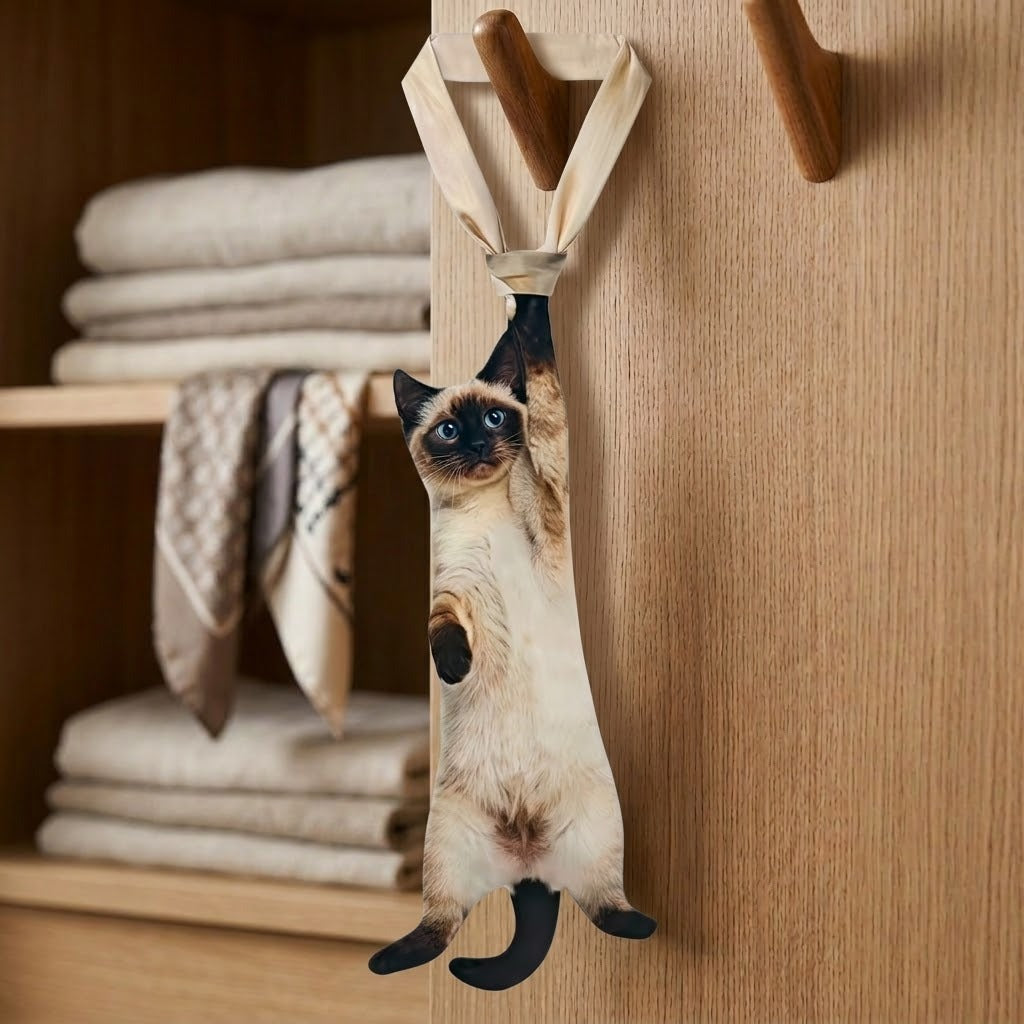 Code vestimentaire pour chats : cravate