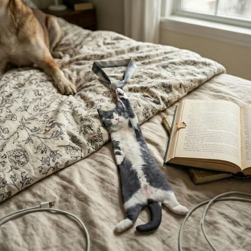 Code vestimentaire pour chats : cravate