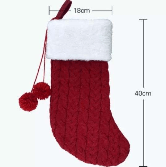 Personalised Knitted Christmas Stockings