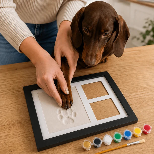 Pet Nose & Paw Print Keepsake Frame Kit
