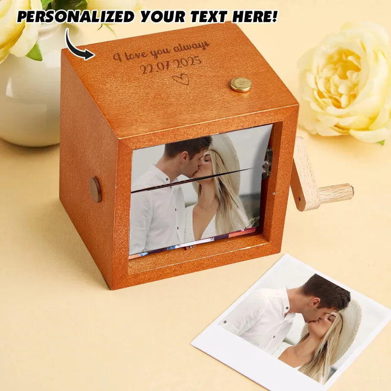 Custom Photo - Personalized Flipbook Frame Animation Machine