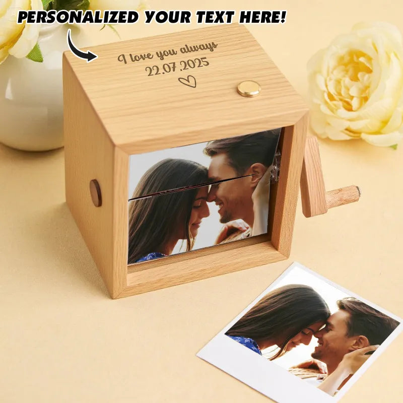 Custom Photo - Personalized Flipbook Frame Animation Machine