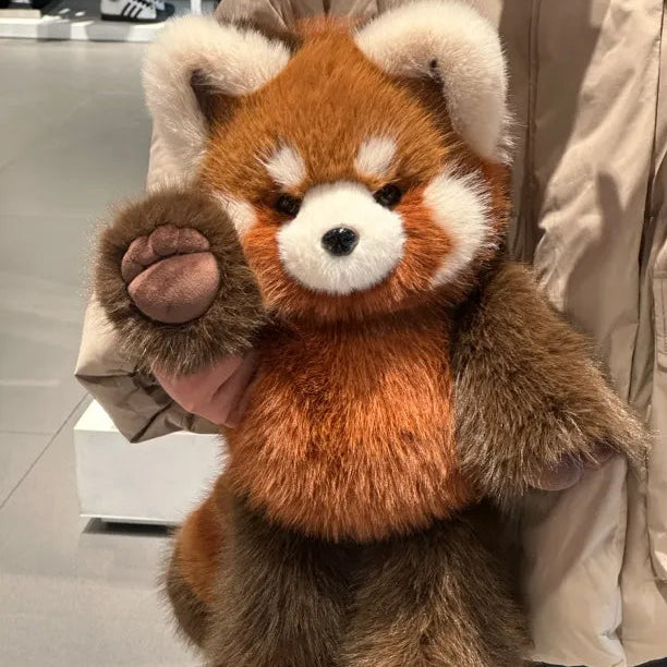 Cute Running Red Panda Stuffed Animal