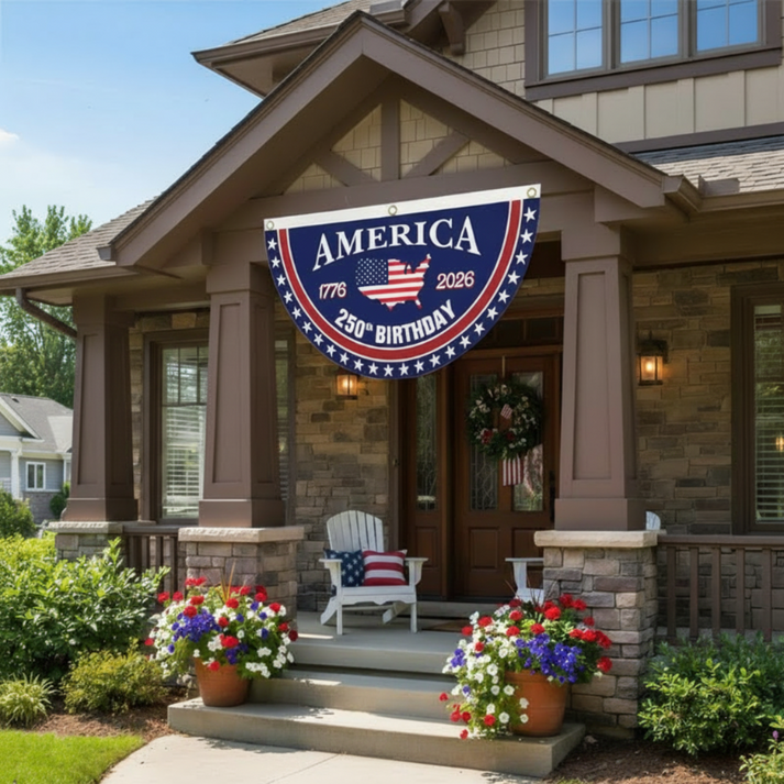 250th Anniversary USA Fan Flag 🇺🇸