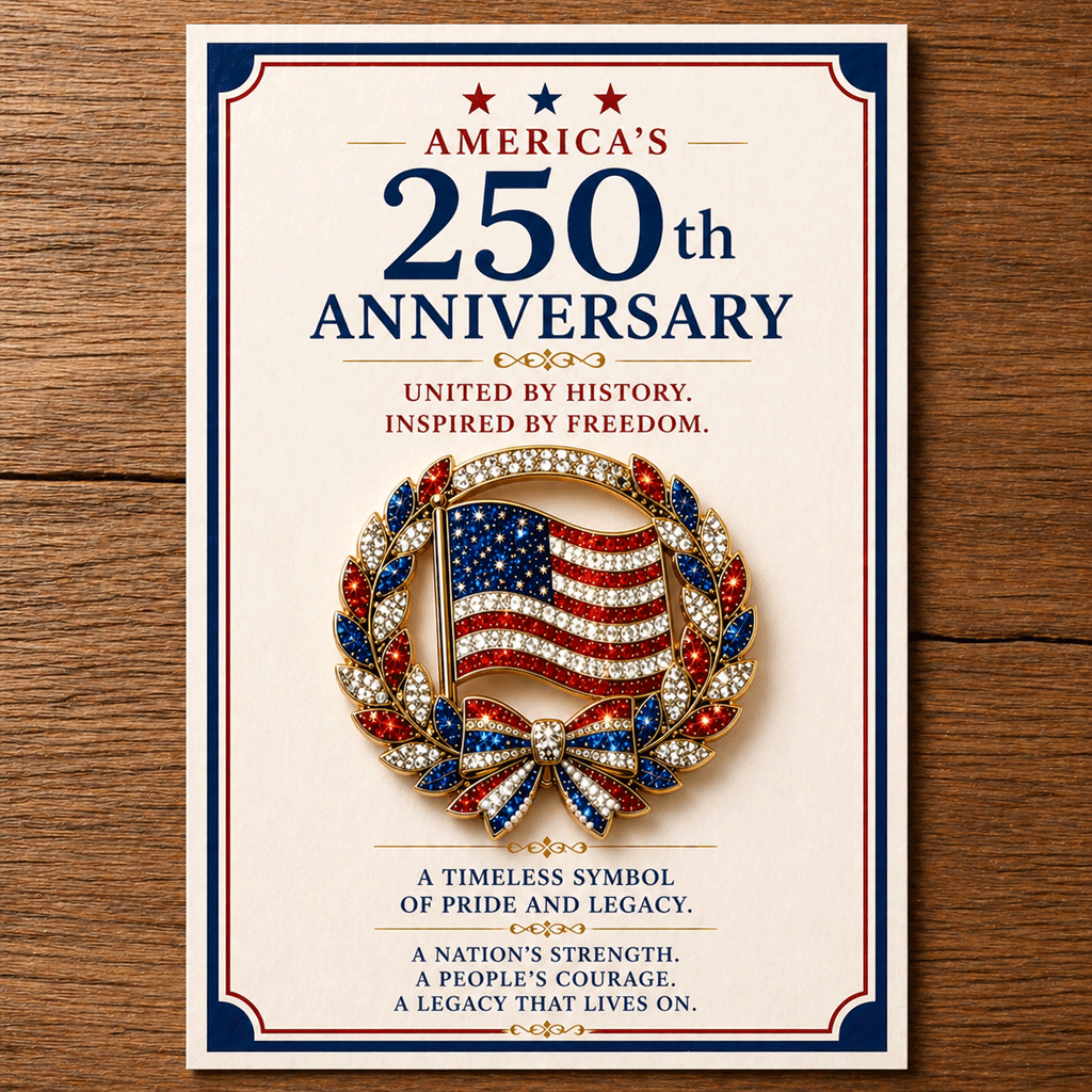America’s 250th Anniversary Commemorative Pin