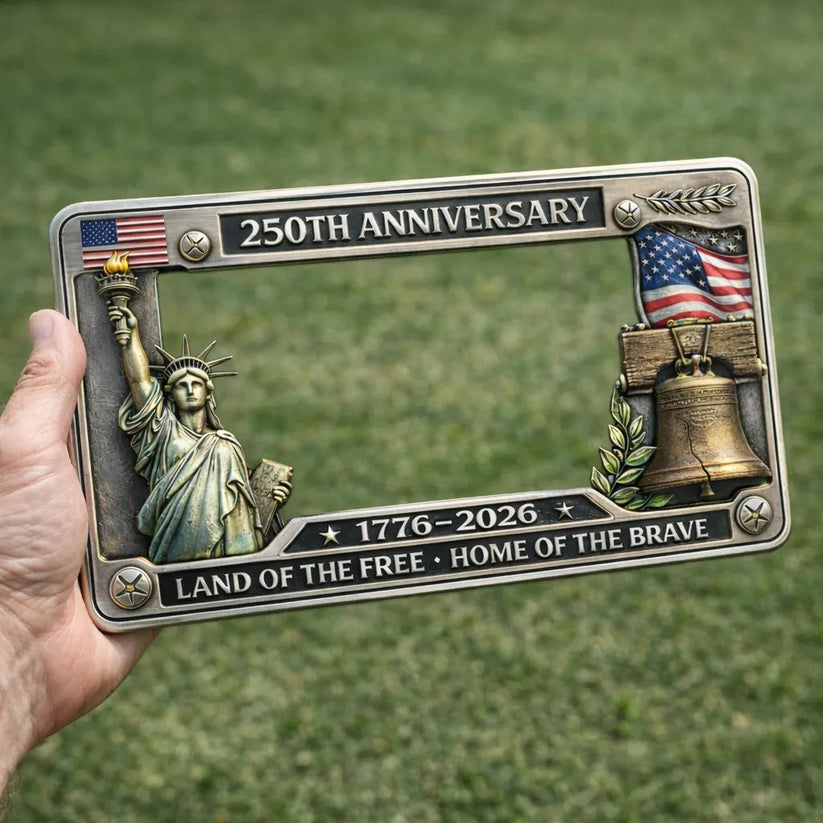 250th Anniversary Commemorative License Plate Frame