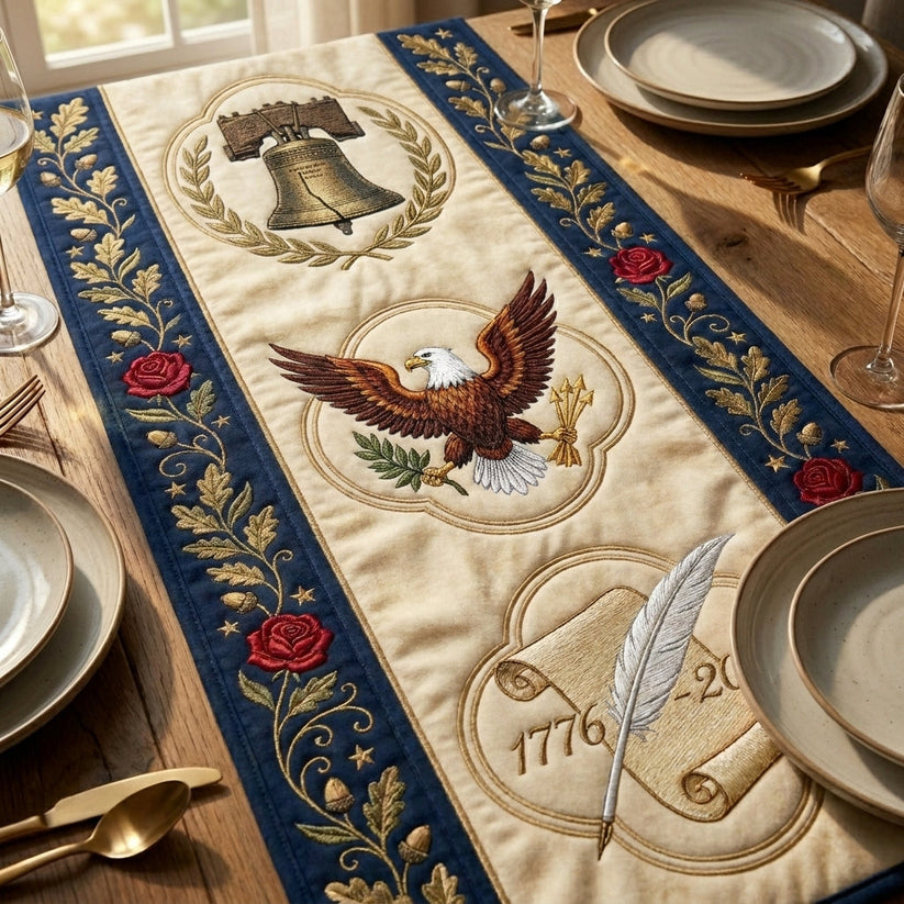 💖💖250th Anniversary Heirloom Edition Special Offer- Elegant Floral Premium Table Runner - Everyday Dining & Decor
