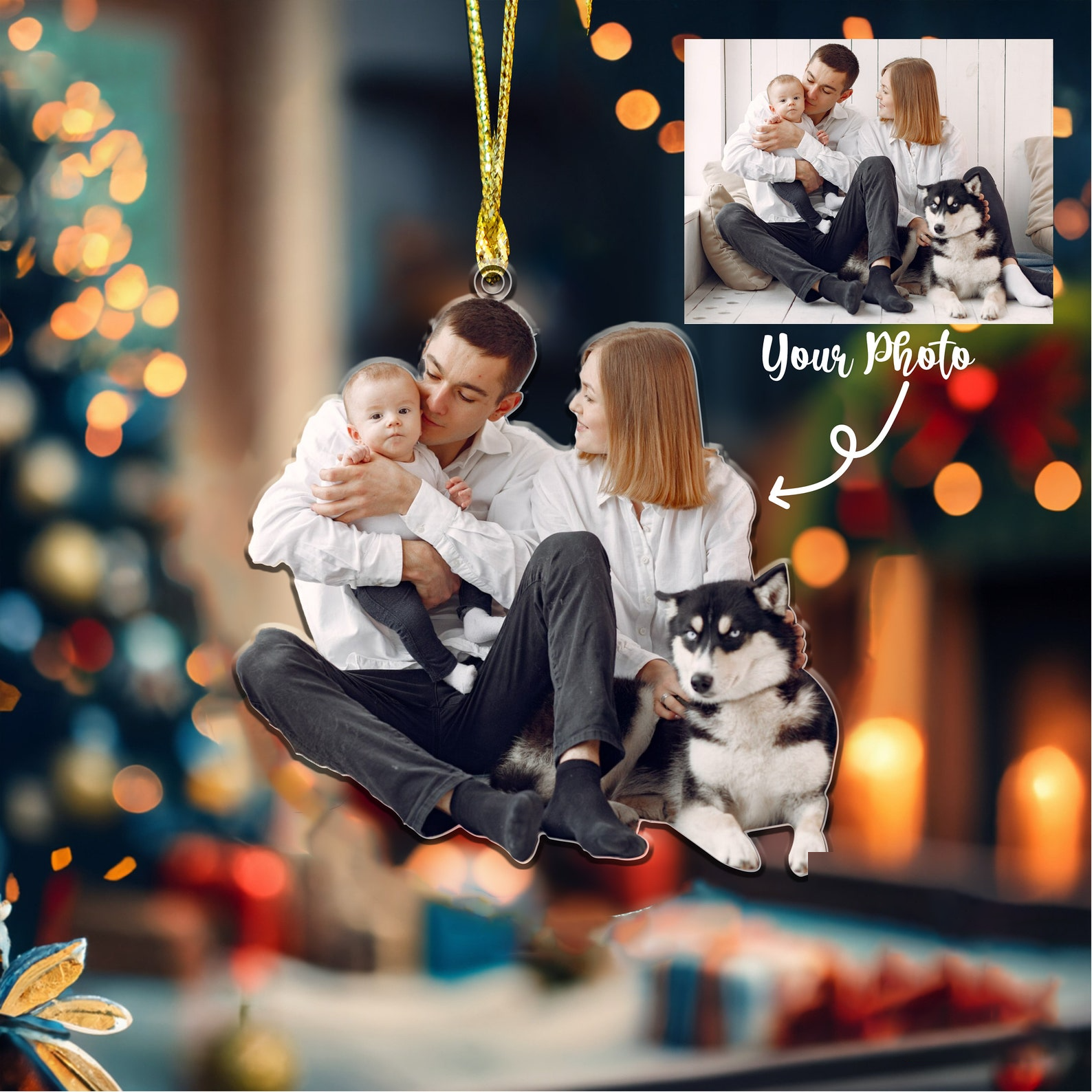Christmas Ornaments, 2025 Custom Christmas Ornaments, Picture Ornament Christmas, Photo Ornament, Family Photo Ornament, Xmas Gift
