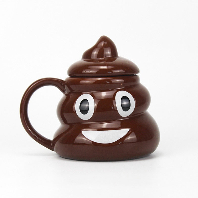 Mug Rigolo Émoji Caca