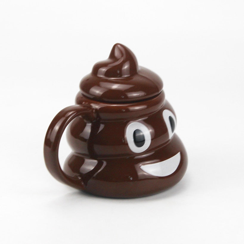 Mug Rigolo Émoji Caca