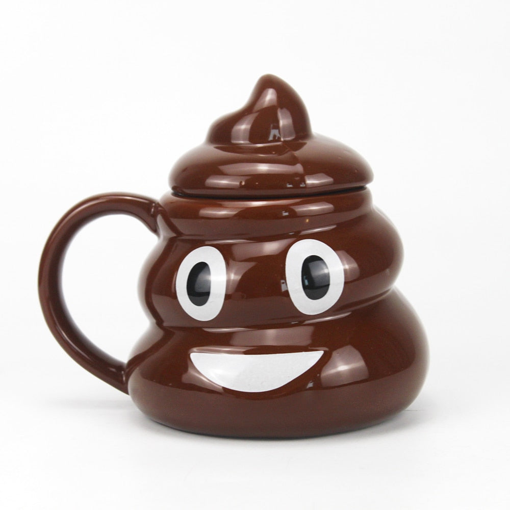 Mug Rigolo Émoji Caca