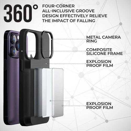 Personalized Custom Phone Case with E Ink Display Special Gift Idea Unique DIY Design