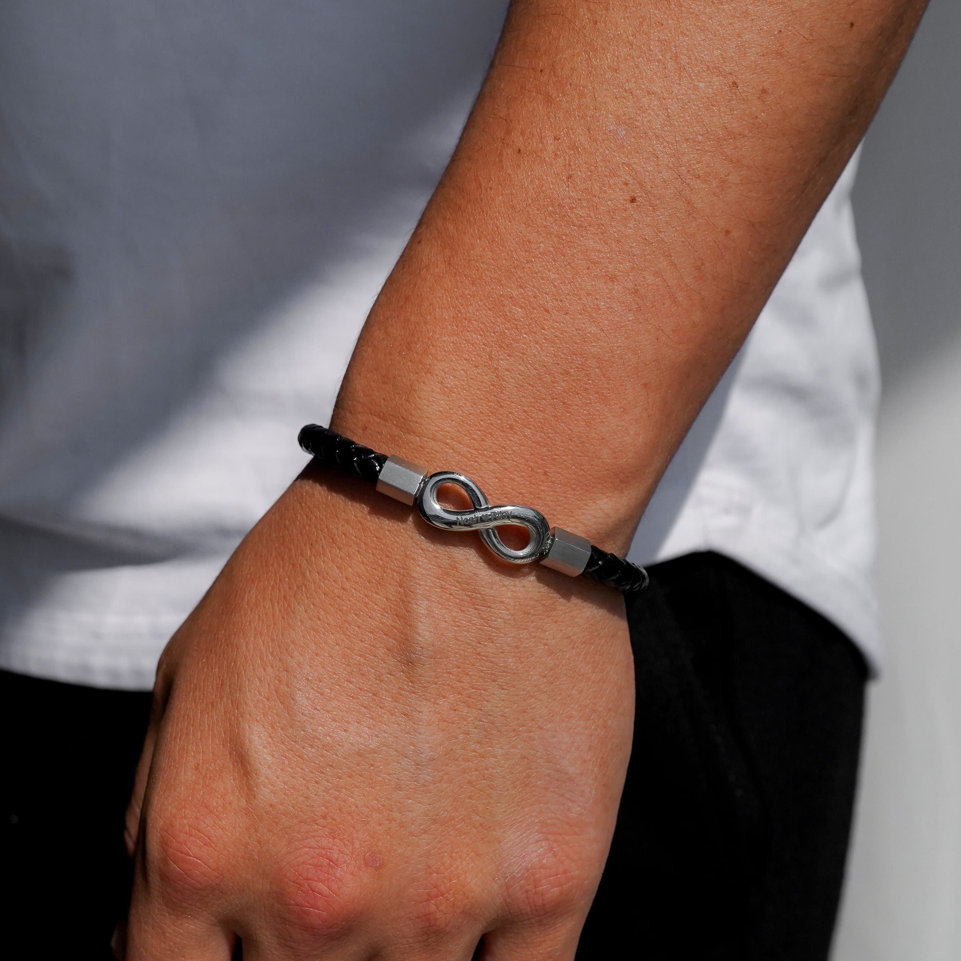« À Mon Homme » - Bracelet Personnalisé Infini