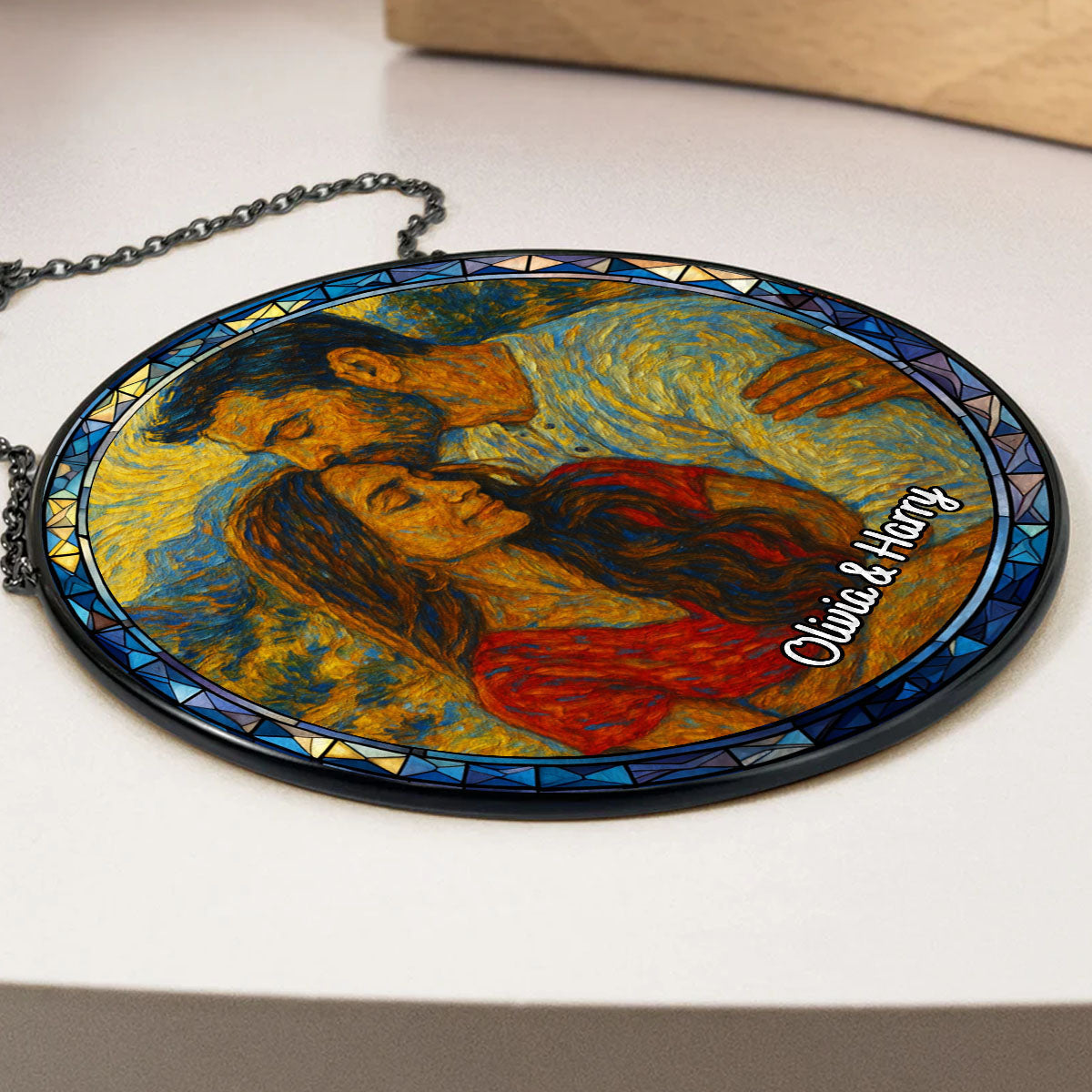 Together Forever - Personalized Custom Window Hanging Suncatcher