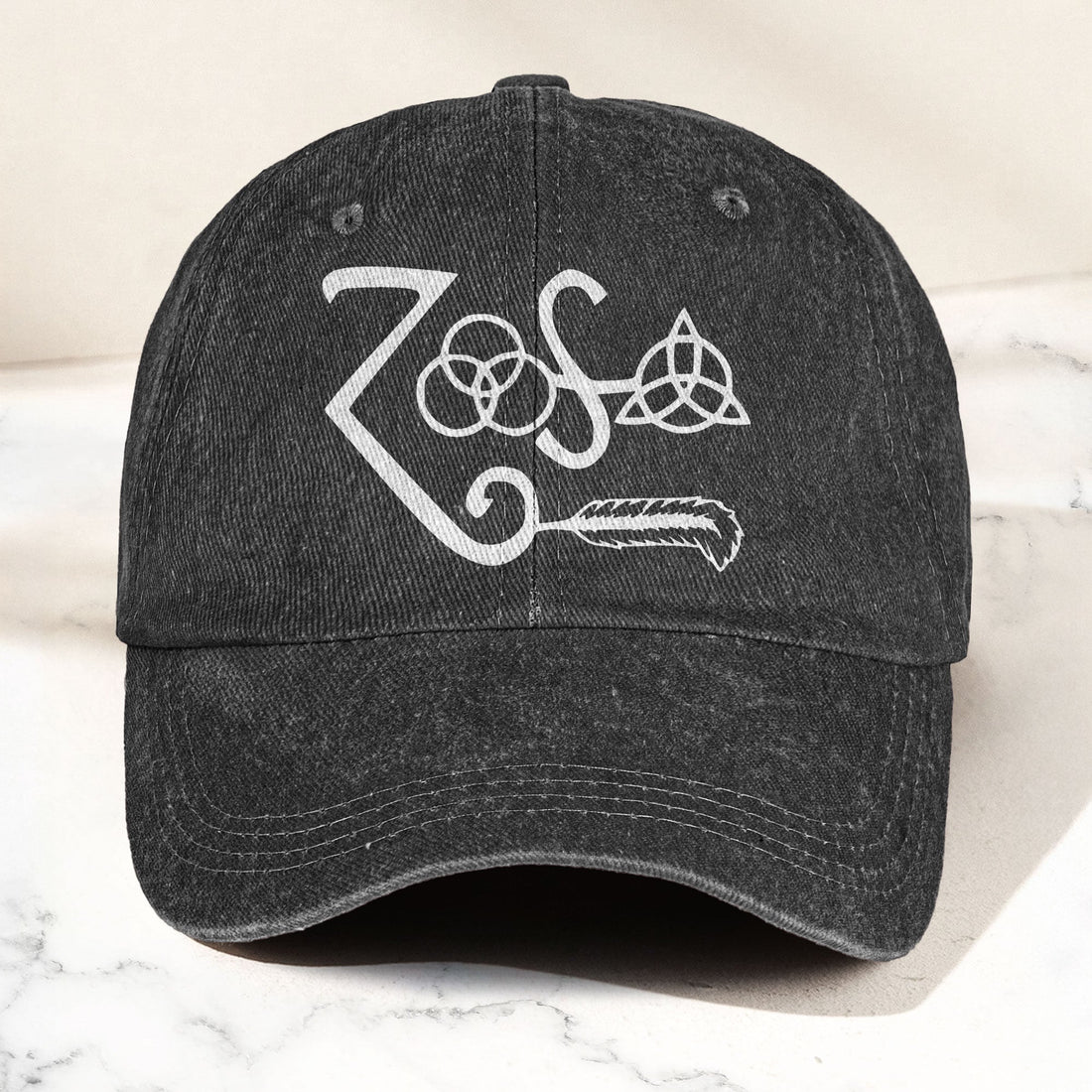 Led Zeppelin Denim Cap – Retro Classic Rock Music Inspired Dad Hat