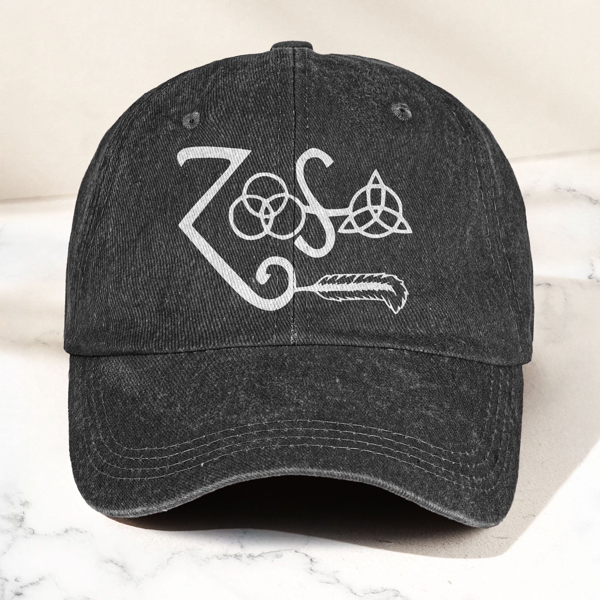 Led Zeppelin Denim Cap – Retro Classic Rock Music Inspired Dad Hat