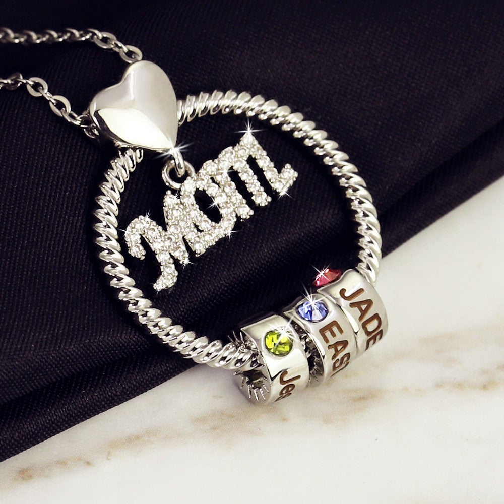 Collier Amour Maternel, Le Meilleur Cadeau Pour La Plus Grande des Mamans