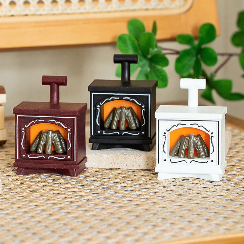 Miniature Dollhouse Fireplace Lamp