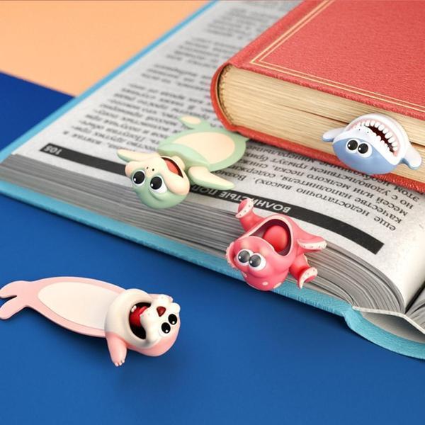 Ouch Squashed Animal Bookmarks