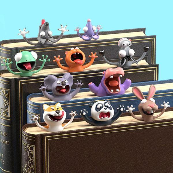 Marque-pages animaux écrasés ouïe