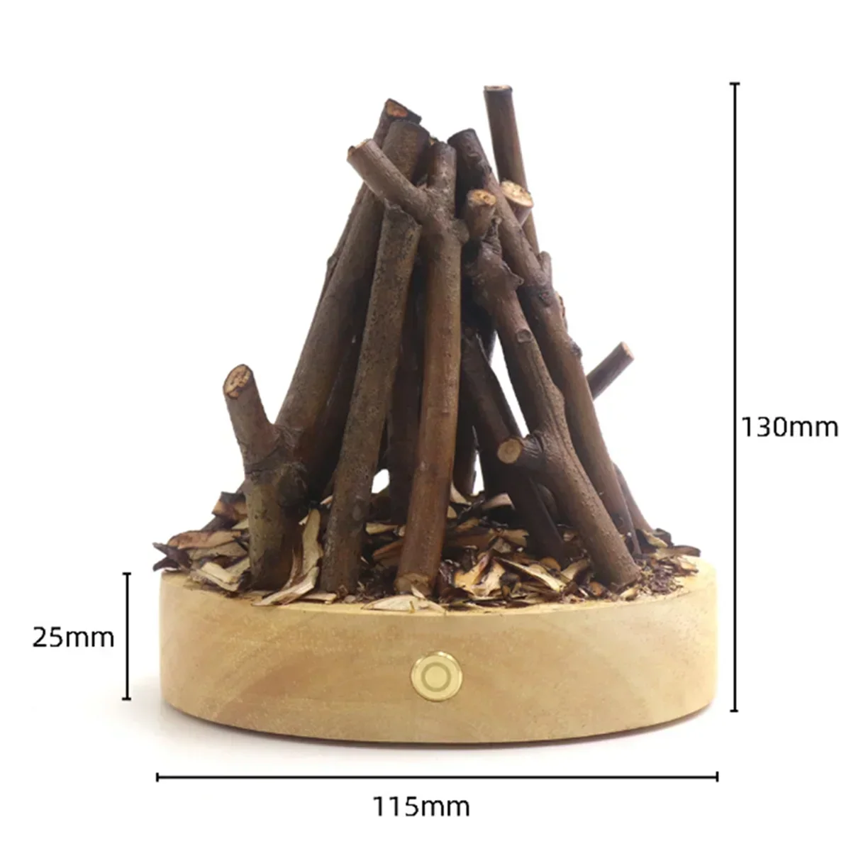 Little Campfire Night Table Lamp