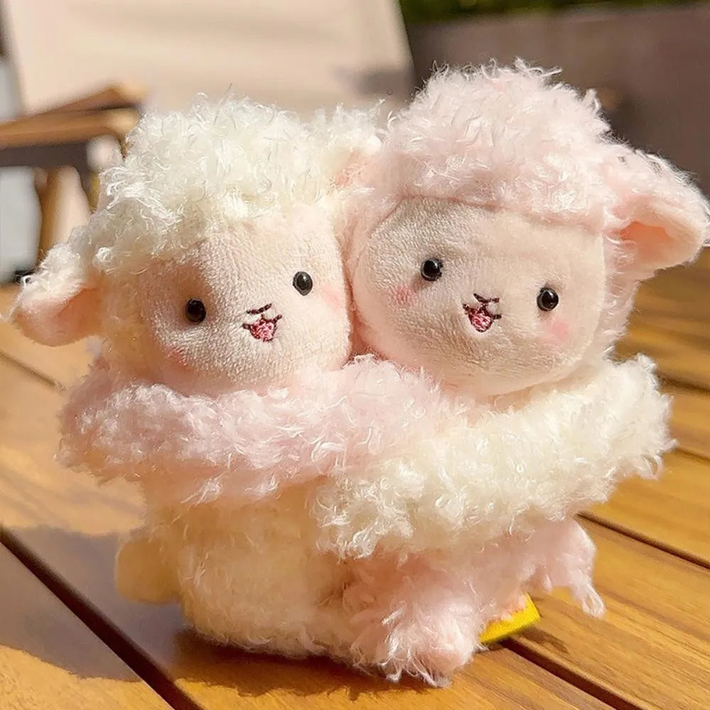 Hugging Panda Plush Animal Keychain Toy
