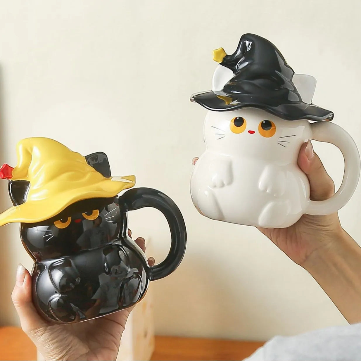 Midnight Witch Cat Mug