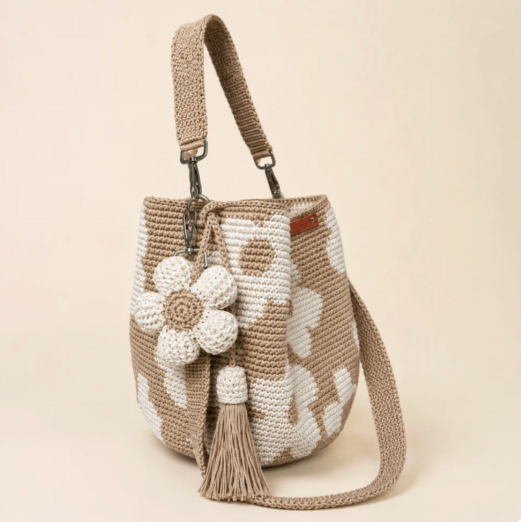 Flower Crochet Bag