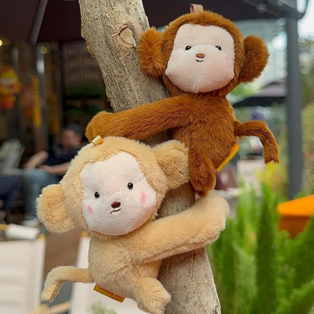 Hugging Panda Plush Animal Keychain Toy
