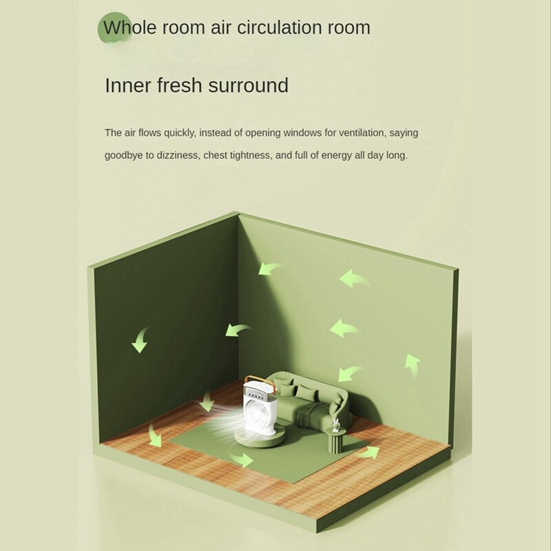 Refroidisseur d'air brise d'été mini-humidificateur portable