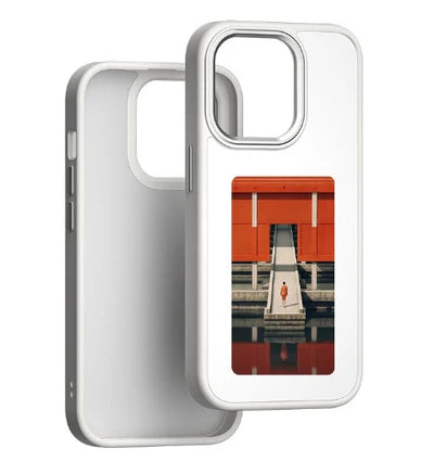 Personalized Custom Phone Case with E Ink Display Special Gift Idea Unique DIY Design