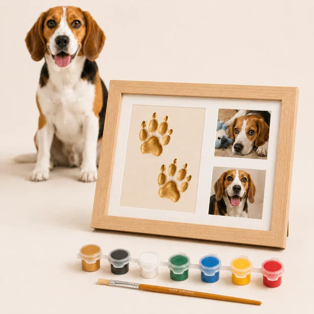 Pet Nose & Paw Print Keepsake Frame Kit