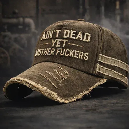 Ain't Dead Yet Vintage Trucker Cap
