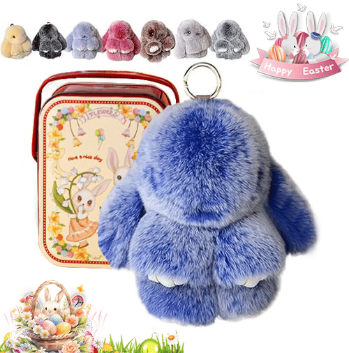 🐰Easter Cute Bunny Plush Keychain