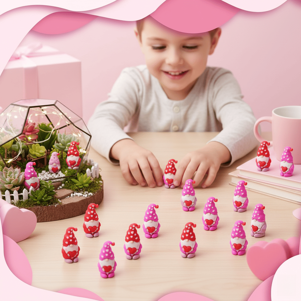 ❤️ Gnomes Cœurs de la Saint-Valentin