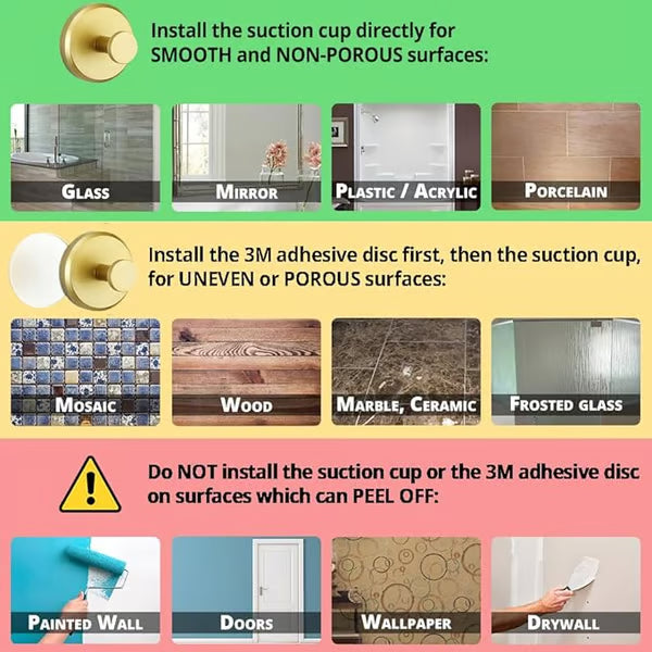 Christmas Sale 2025 Upgraded Suction Cup Hooks