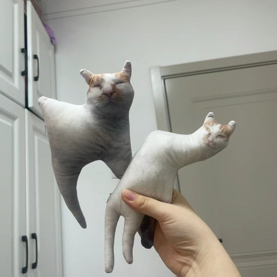 Ugly Pet Pillow Custom 3D Pet Portrait Throw Pillow