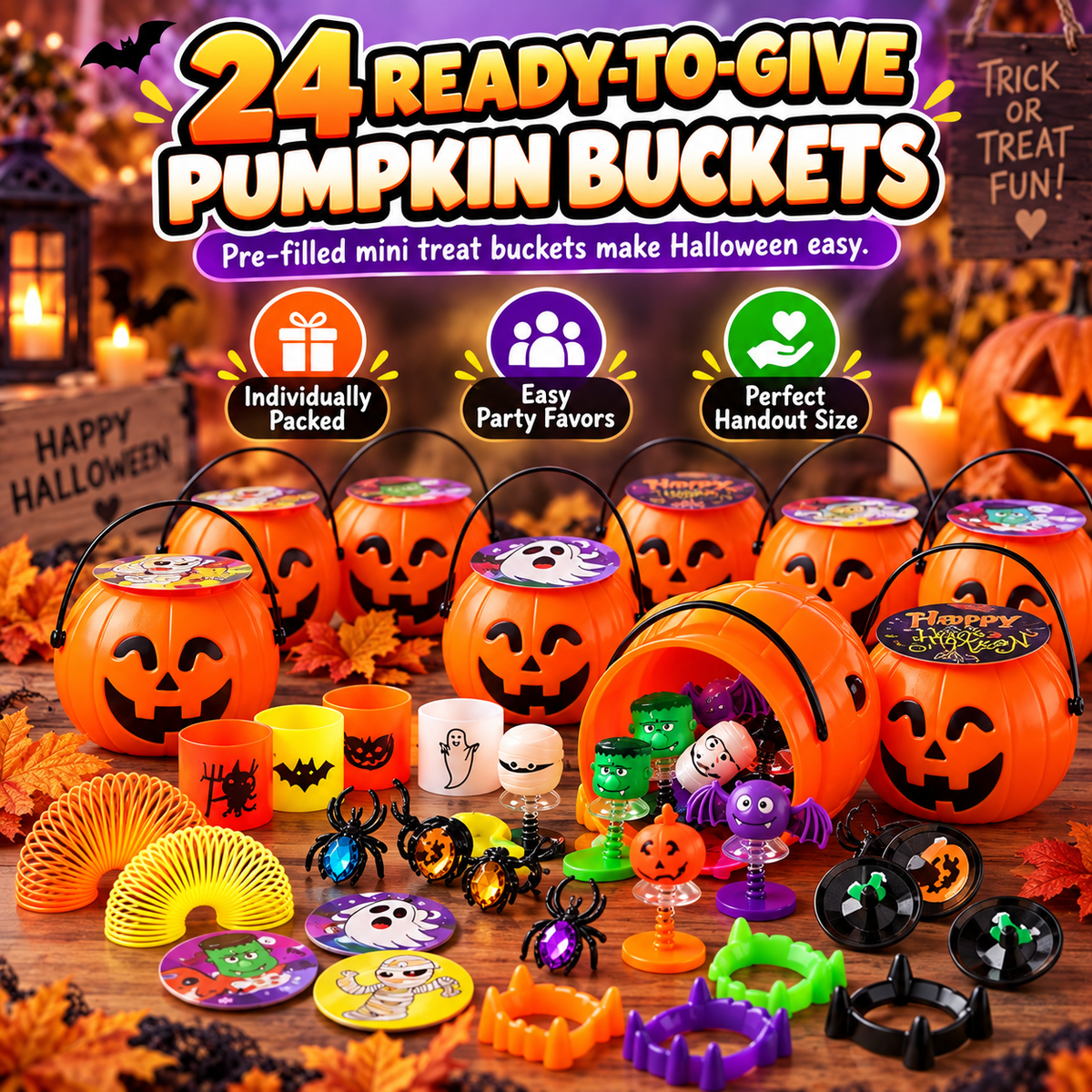 144PCS Halloween Toy and Gift Set for Kids