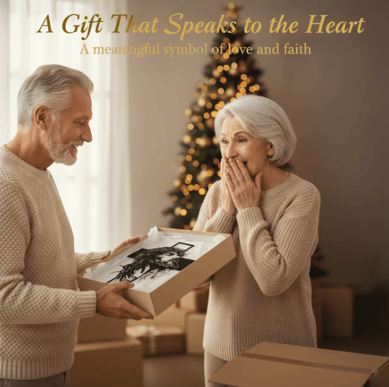 Jesus Cross Iron Sign Christ Wall Art Decor