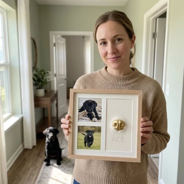 Pet Nose & Paw Print Keepsake Frame Kit