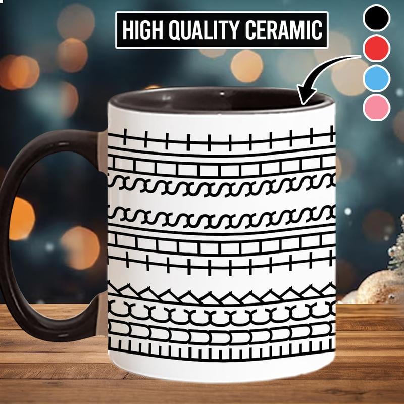 Hidden Message Funny Ceramic Coffee Mugs