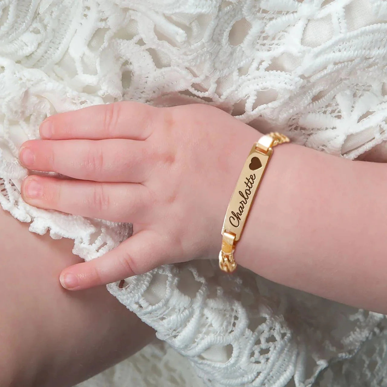 Personalized Baby Name Bracelet