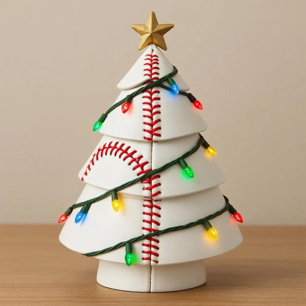 Fun  Sports Ball Christmas Tree Decorations