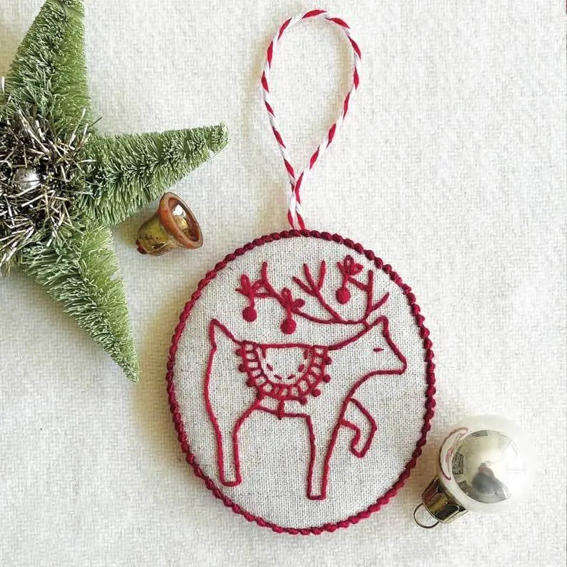 Christmas Sale Hand Embroidery Christmas Ornaments kit